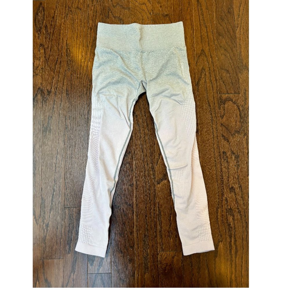 GymShark Ombre Pink/Grey Leggings